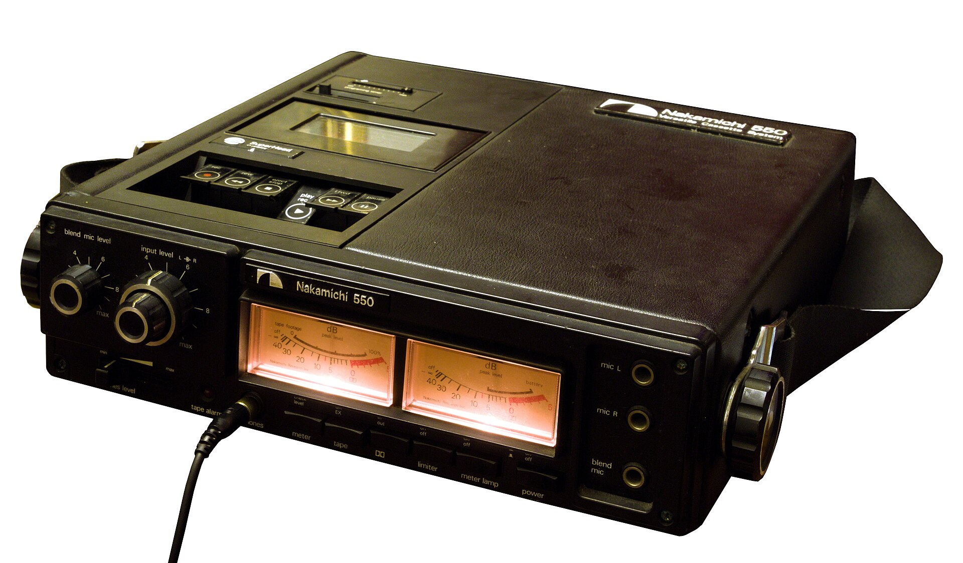 Nakamichi 550 ポータブルカセットデッキ