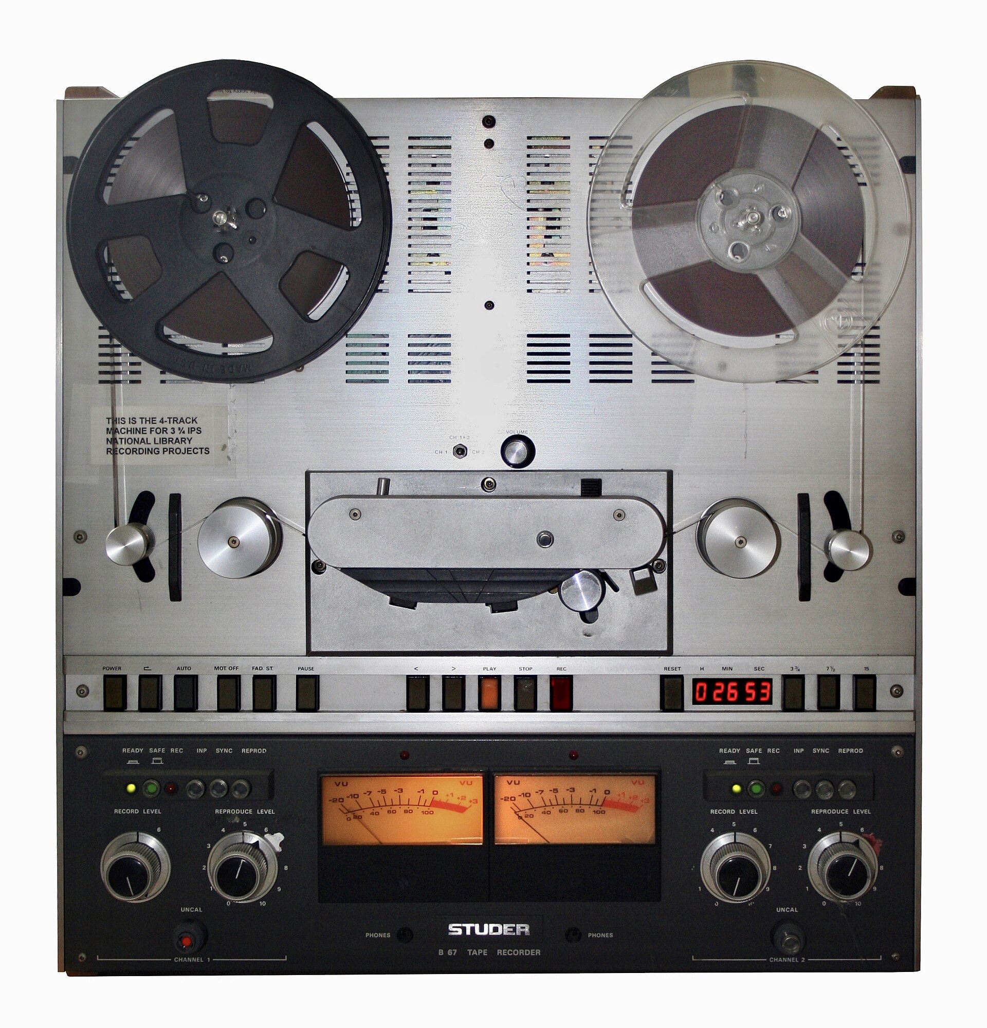 Studer B67 オープンリールデッキ