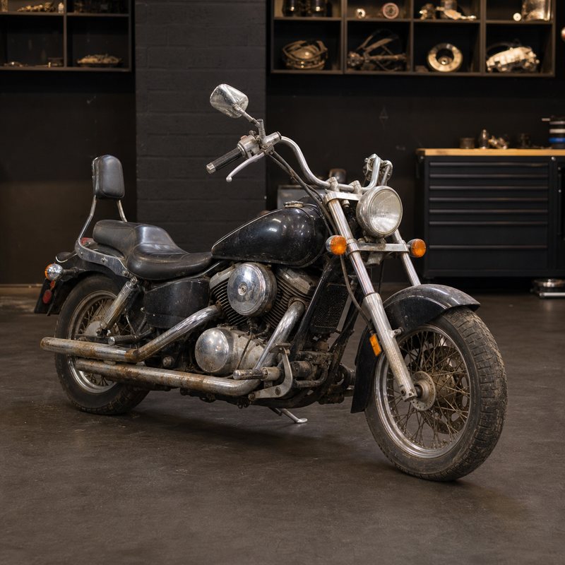 サビのある400ccクラス中古クルーザーバイクの買取参考例