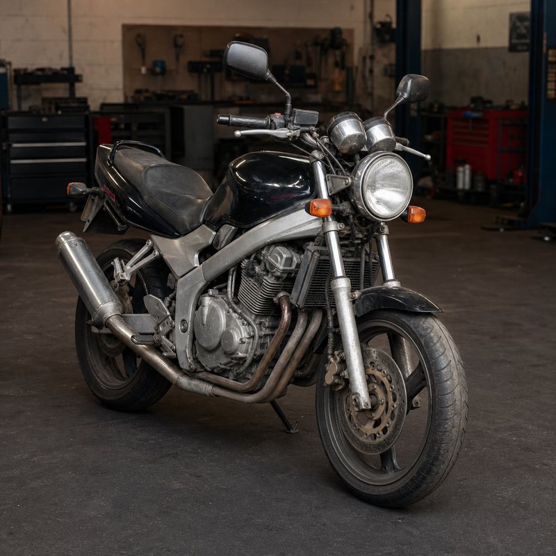 不動状態の400ccクラス中古ネイキッドバイクの買取参考例