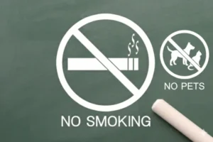 禁煙、ペット禁止の画像