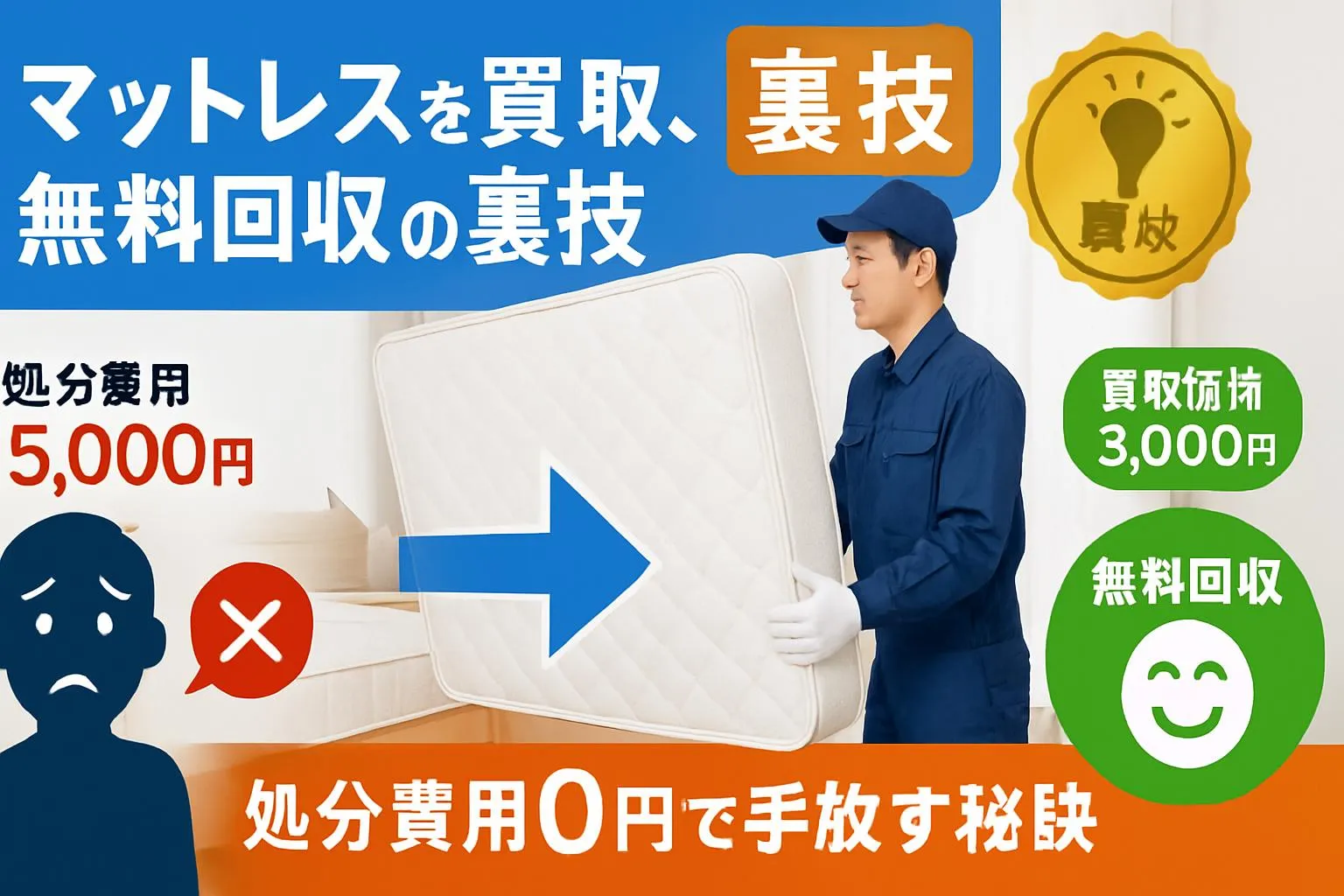 マットレス処分裏技